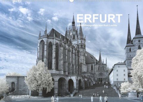 WIESBADEN - Infrarotfotografie by Kurt Lochte (Wandkalender 2022 DIN A2 quer)