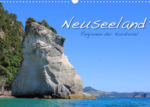 Neuseeland - Regionen der Nordinsel (Wandkalender 2022 DIN A3 quer)