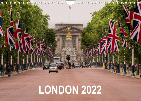 London 2022 (Wall Calendar 2022 DIN A4 Landscape)