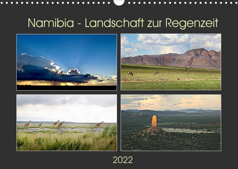 Namibia - Landschaft zur Regenzeit (Wandkalender 2022 DIN A3 quer)