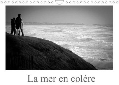La mer en colère (Calendrier mural 2022 DIN A4 horizontal)