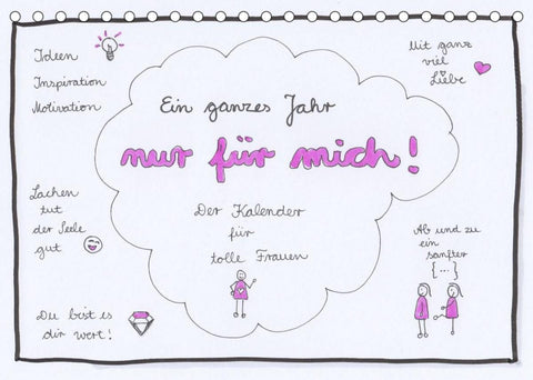 Ein ganzes Jahr nur für mich! (Tischkalender 2022 DIN A5 quer)