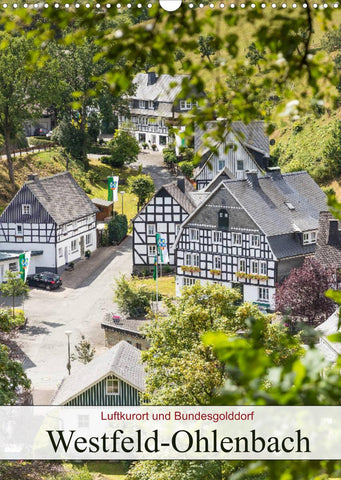 Luftkurort und Bundesgolddorf Westfeld-Ohlenbach (Wandkalender 2022 DIN A3 hoch)