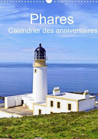 Phares - Calendrier des anniversaires (Calendrier mural 2022 DIN A3 vertical)