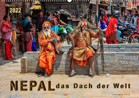 Nepal - das Dach der Welt (Wandkalender 2022 DIN A2 quer)