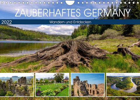 Zauberhaftes Germany (Wandkalender 2022 DIN A4 quer)