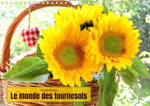 Le monde des tournesols (Calendrier mural 2022 DIN A4 horizontal)