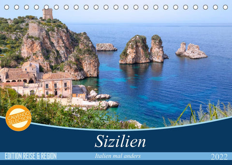 Sizilien - Italien mal anders (Tischkalender 2022 DIN A5 quer)