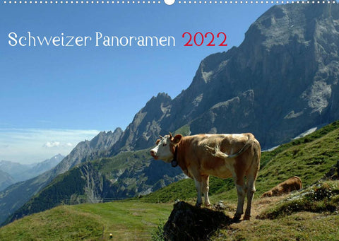 Schweizer Panoramen (Wandkalender 2022 DIN A2 quer)