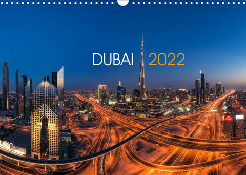 DUBAI - 2022 (Wandkalender 2022 DIN A3 quer)