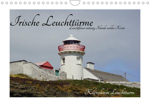 Irische Leuchttürme - Leuchtfeuer entlang Irlands wilder Küste (Wandkalender 2022 DIN A4 quer)
