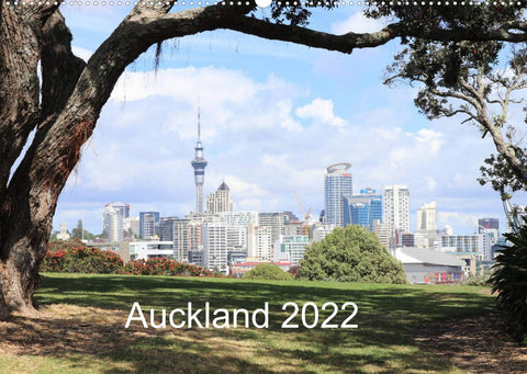 Auckland 2022 (Wandkalender 2022 DIN A2 quer)