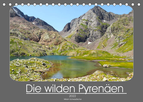 Die wilden Pyrenäen (Tischkalender 2022 DIN A5 quer)