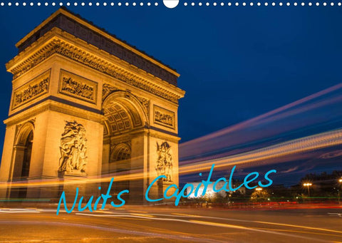 Nuits Capitales (Calendrier mural 2022 DIN A3 horizontal)