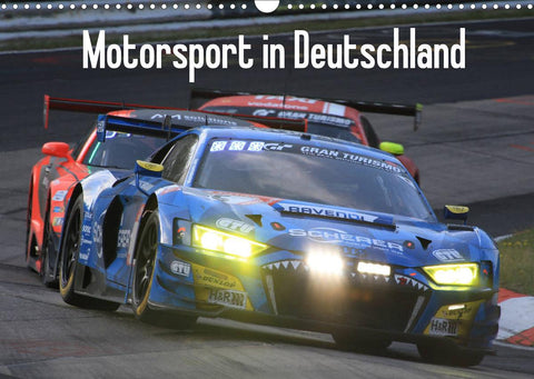 Motorsport in Deutschland (Wandkalender 2022 DIN A3 quer)
