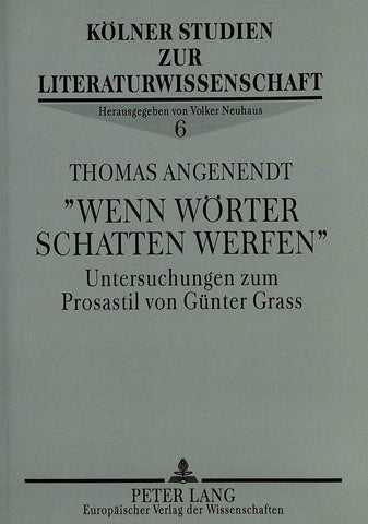 'Wenn Wörter Schatten werfen'