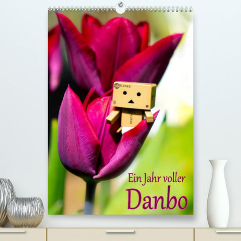 Ein Jahr voller Danbo (Premium, hochwertiger DIN A2 Wandkalender 2022, Kunstdruck in Hochglanz)