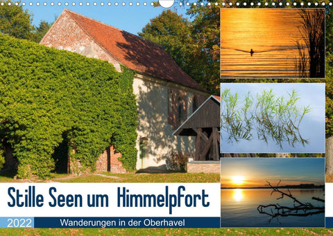 Stille Seen um Himmelpfort (Wandkalender 2022 DIN A3 quer)