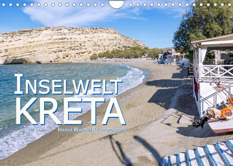 Inselwelt Kreta (Wandkalender 2022 DIN A4 quer)