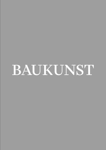 Baukunst