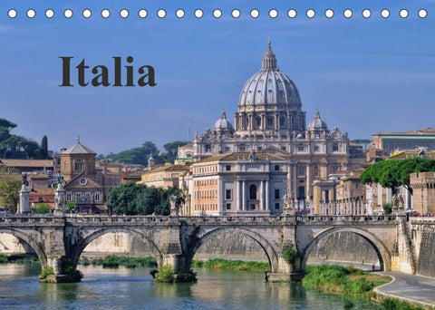 Italia (Tischkalender 2022 DIN A5 quer)