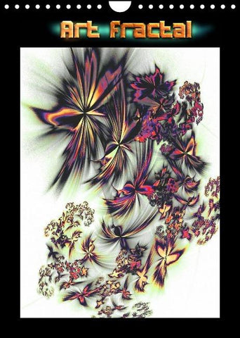 art fractal (Calendrier mural 2022 DIN A4 vertical)