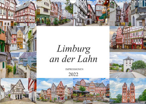 Limburg an der Lahn Impressionen (Wandkalender 2022 DIN A3 quer)