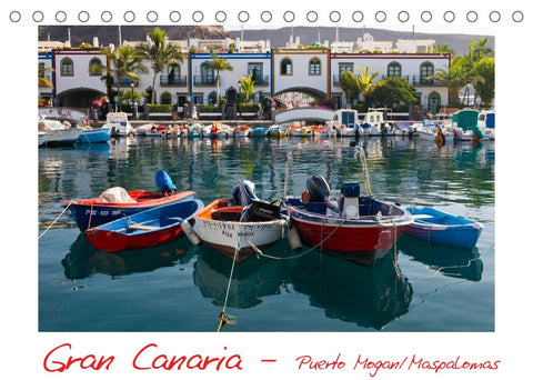 Gran Canaria - Puerto Mogan/Maspalomas (Tischkalender 2022 DIN A5 quer)
