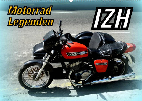 Motorrad-Legenden: IZH (Wandkalender 2022 DIN A2 quer)