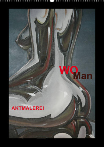 WoMan Aktmalerei (Wandkalender 2022 DIN A2 hoch)