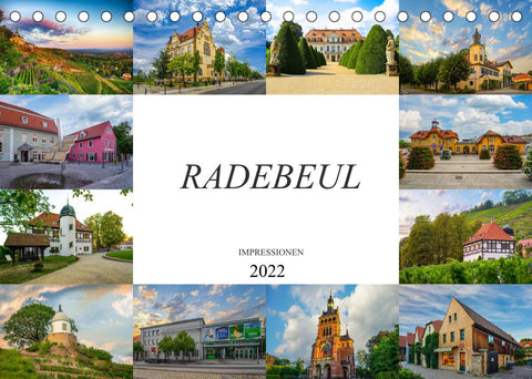 Radebeul Imressionen (Tischkalender 2022 DIN A5 quer)