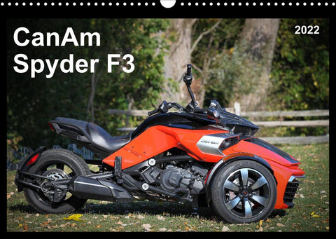 CanAm Spyder F3 (Wandkalender 2022 DIN A3 quer)