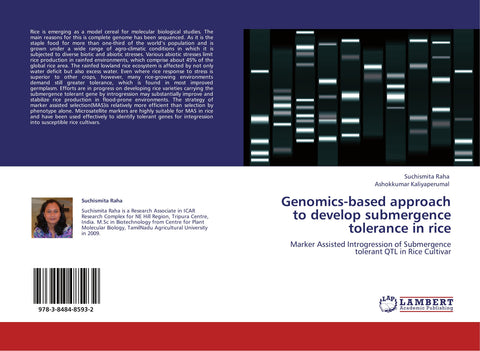 Genomics-based approach to develop submergence tolerance in rice