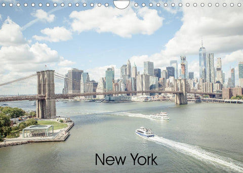 New York (Wandkalender 2022 DIN A4 quer)
