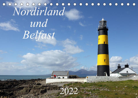 Nordirland und Belfast (Tischkalender 2022 DIN A5 quer)