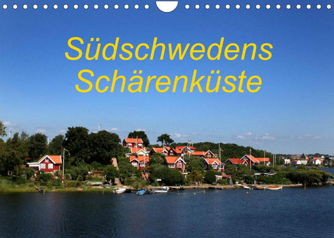 Südschwedens Schärenküste (Wandkalender 2022 DIN A4 quer)