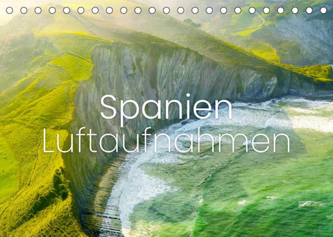 Spanien Luftaufnahmen (Tischkalender 2022 DIN A5 quer)