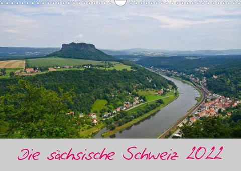 Die sächsische Schweiz 2022 (Wandkalender 2022 DIN A3 quer)