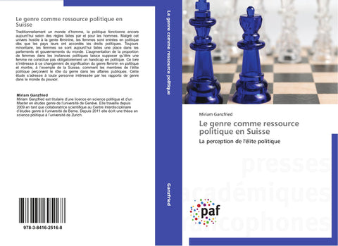 Le genre comme ressource politique en Suisse