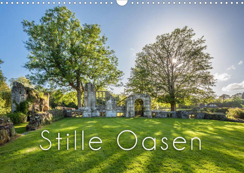 Stille Oasen (Wandkalender 2022 DIN A3 quer)
