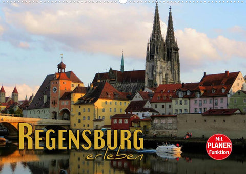 Regensburg erleben (Wandkalender 2022 DIN A2 quer)