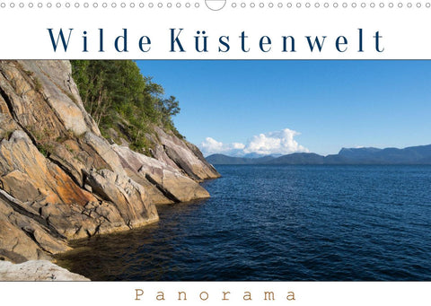 Wilde Küstenwelt - Panorama (Wandkalender 2022 DIN A3 quer)