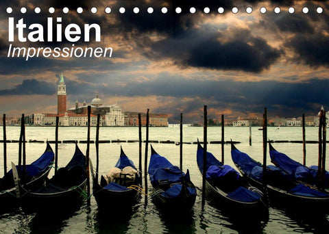 Italien • Impressionen (Tischkalender 2022 DIN A5 quer)