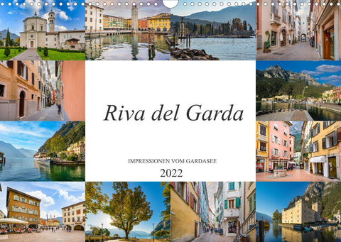 Riva del Garda Impressionen vom Gardasee (Wandkalender 2022 DIN A3 quer)