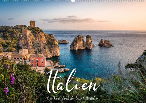 Italien - Eine Reise durch das traumhafte Italien. (Wandkalender 2022 DIN A2 quer)