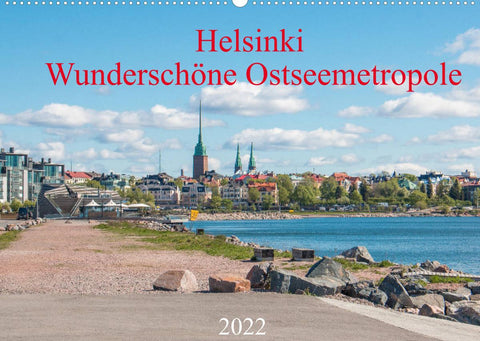 Helsinki - Wunderschöne Ostseemetropole (Wandkalender 2022 DIN A2 quer)