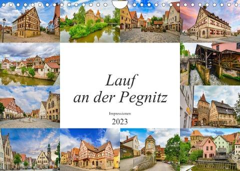 Lauf an der Pegnitz Impressionen (Wandkalender 2023 DIN A4 quer)