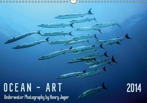 OCEAN - ART (Wall Calendar perpetual DIN A3 Landscape)