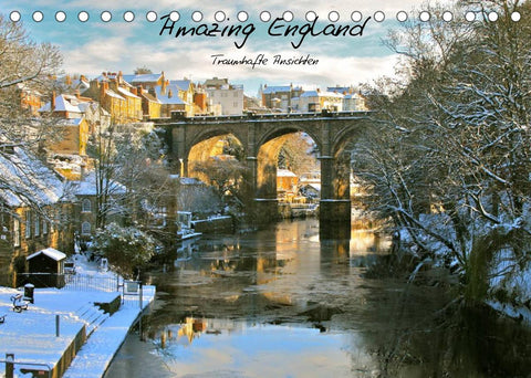 Amazing England - England's schönste Seiten (Tischkalender 2022 DIN A5 quer)