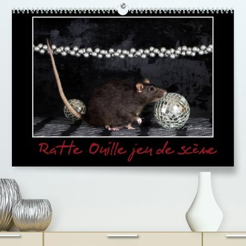 Ratte Ouille jeu de scène (Premium, hochwertiger DIN A2 Wandkalender 2022, Kunstdruck in Hochglanz)